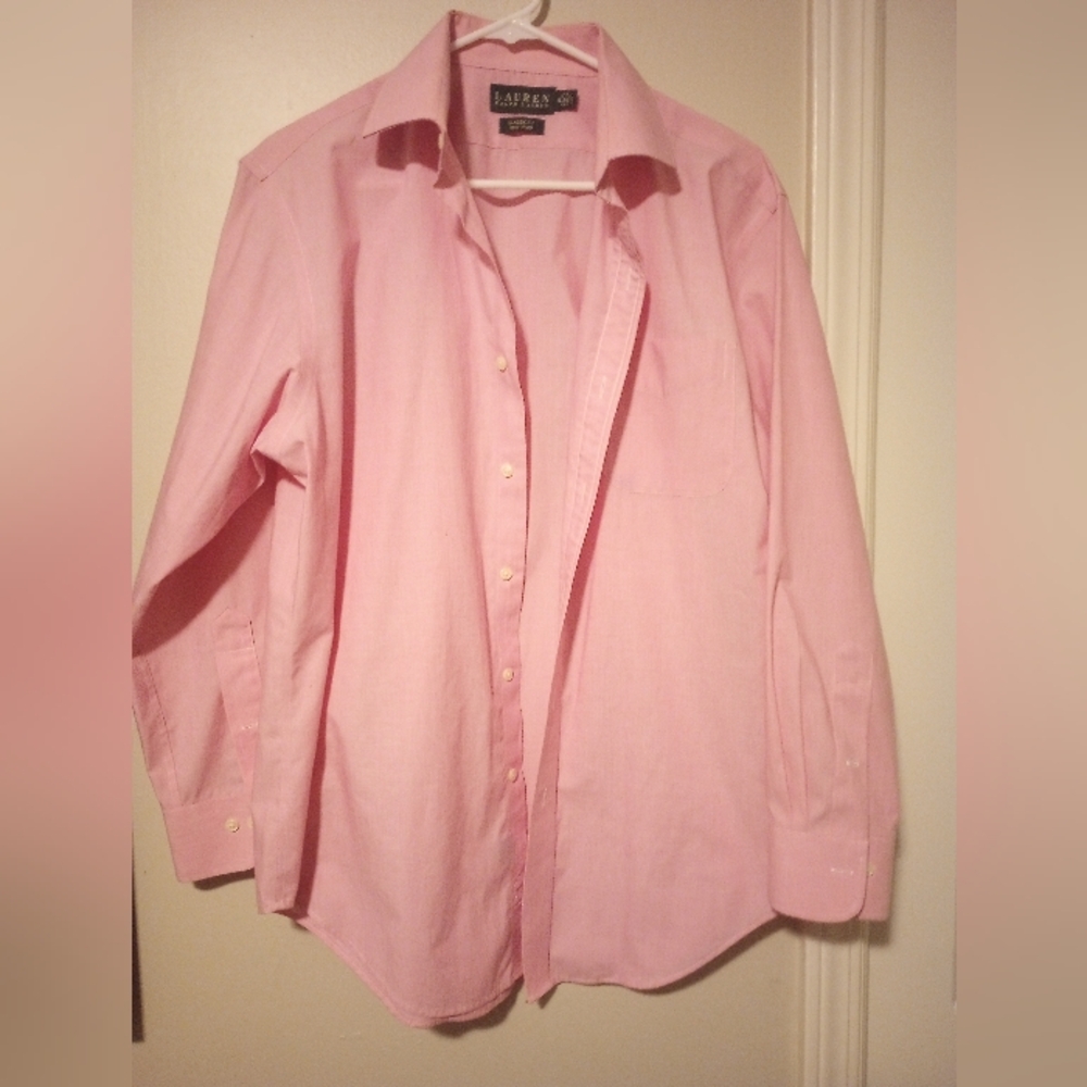 Lauren Ralph Lauren men's long sleeve button down dress shirt